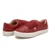 Tênis Feminino Casual Elástico Bordô Quântico Minimal