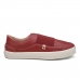 Tênis Feminino Casual Elástico Bordô Quântico Minimal