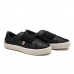 Tênis Feminino Casual Elástico Preto Snake Quântico Minimal