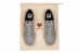Kit Especial - Meia Quântico Coração e Tênis Pixel Dark Gray